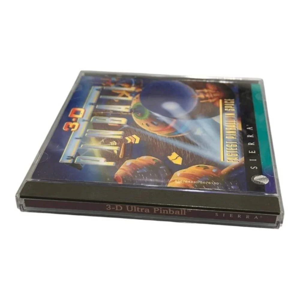 3-D Ultra Pinball Game PC Game CD-Rom